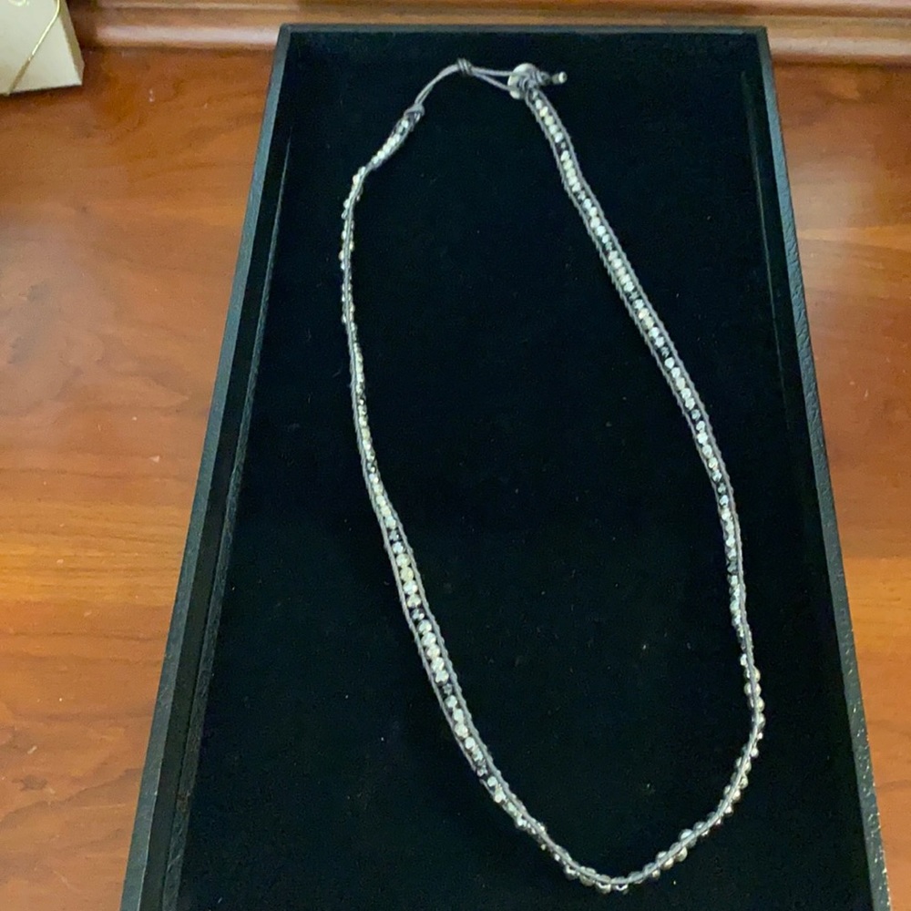 Necklace or can be a wrap bracelet